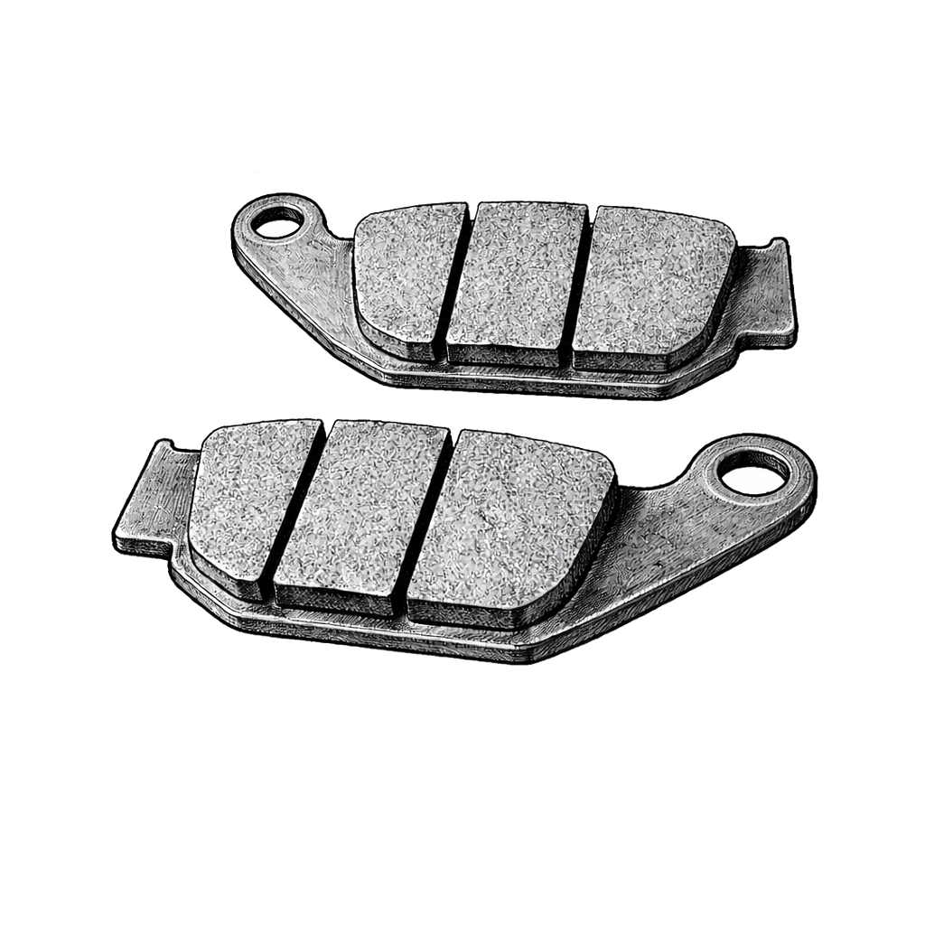 Plaquettes de frein arrière OEM